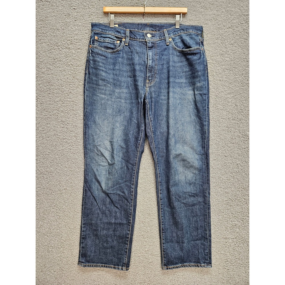 Levi's Premium 541 Jeans 36x29 Dark Wash Athletic Taper Stretch Denim Classic